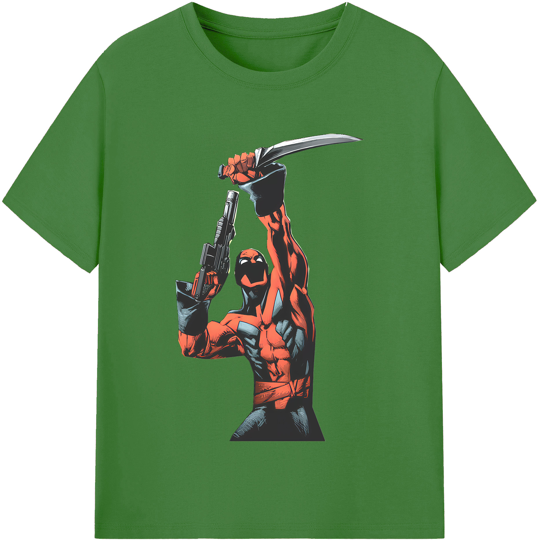 （画像用） Deadpool デッドプール レディースカジュアルプリントTシャツ（綿100％）